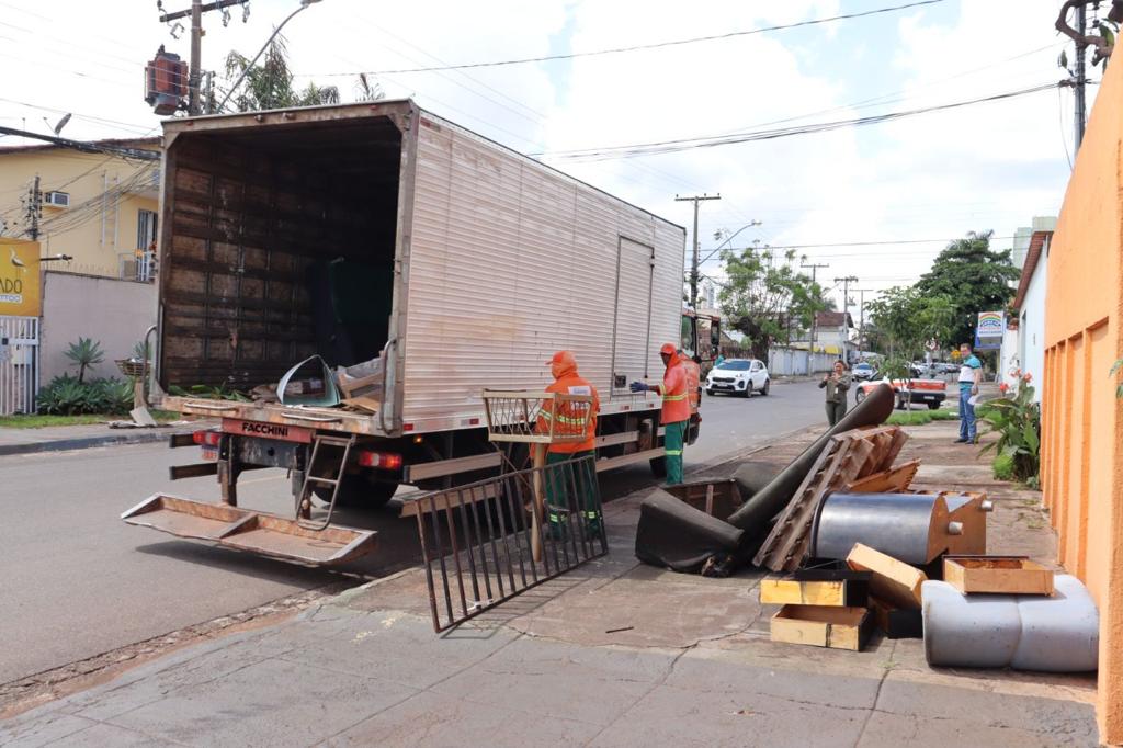 Prefeitura normaliza serviço de limpeza