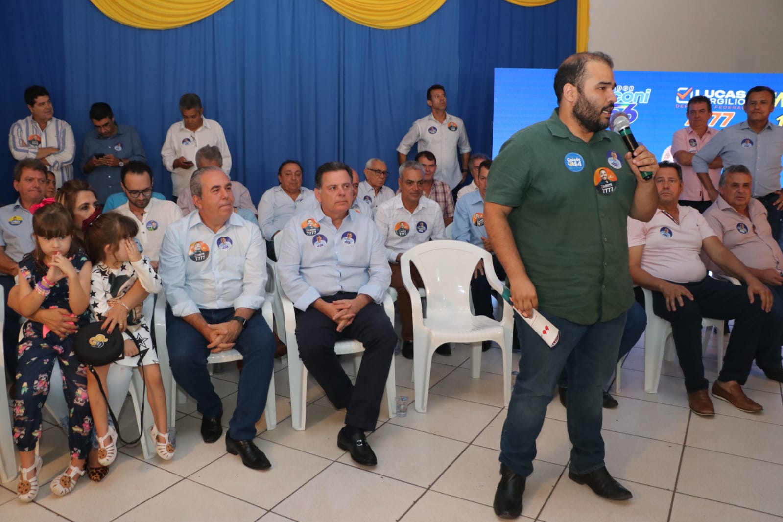 Deputado federal Lucas Vergílio pede "votação expressiva" para Marconi