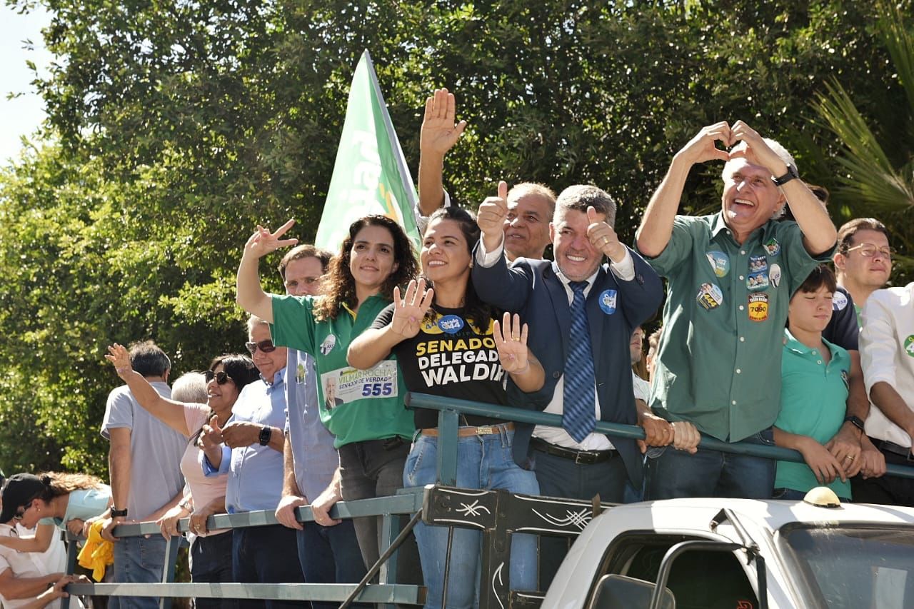 Na disputa pelo Senado, Delegado Waldir se aproxima mais de Caiado