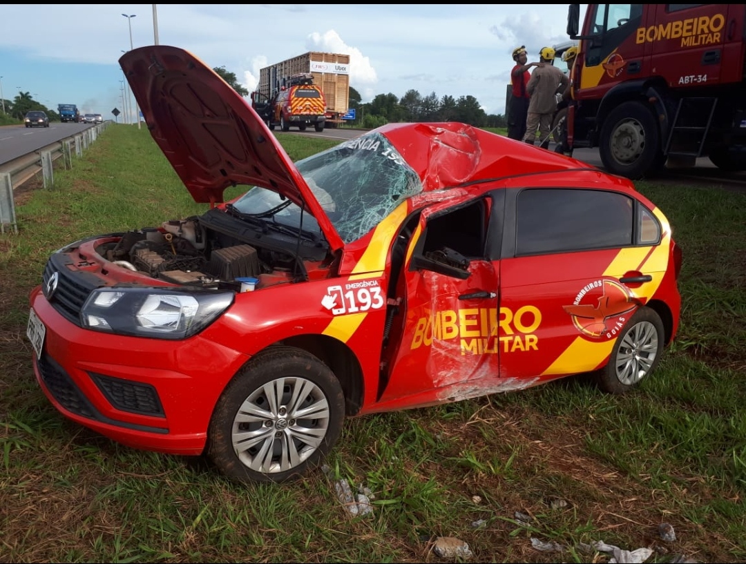 Sargento do CBMGO morre em acidente na GO-020