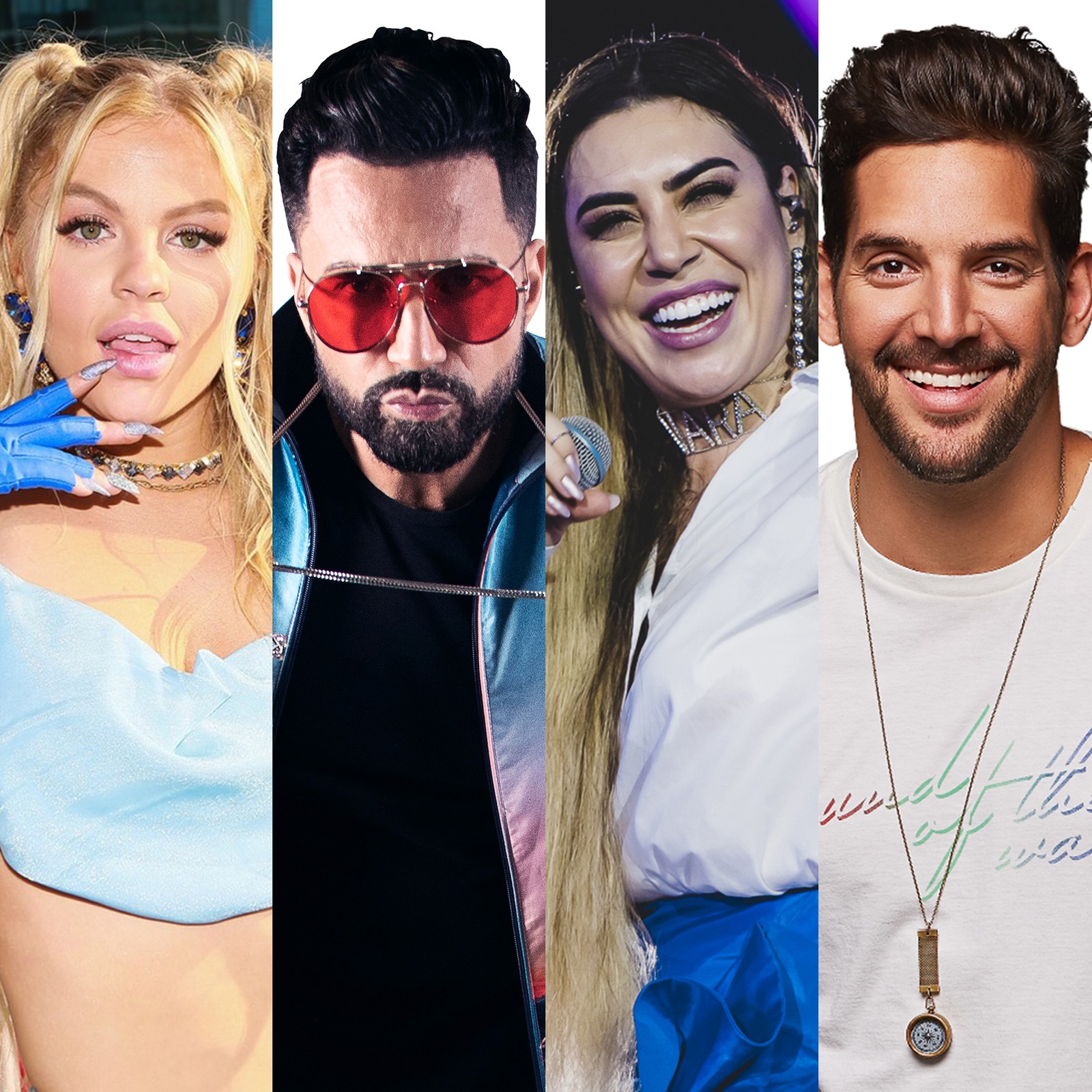 Luísa Sonza, Naiara Azevedo, Latino e Banda Eva fazem lives hoje para ver em casa