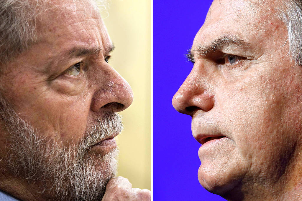 Lula e Bolsonaro estão  empatados em São Paulo