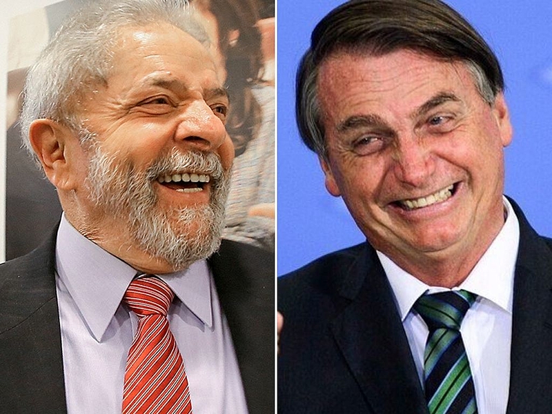 Lula lidera com 50% dos  válidos; Bolsonaro tem 36%