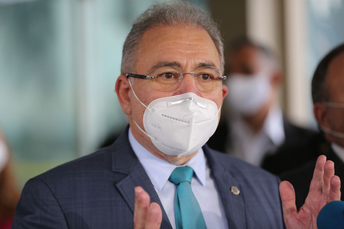 Queiroga recebe Wizard para discutir compra de vacina pelo setor privado