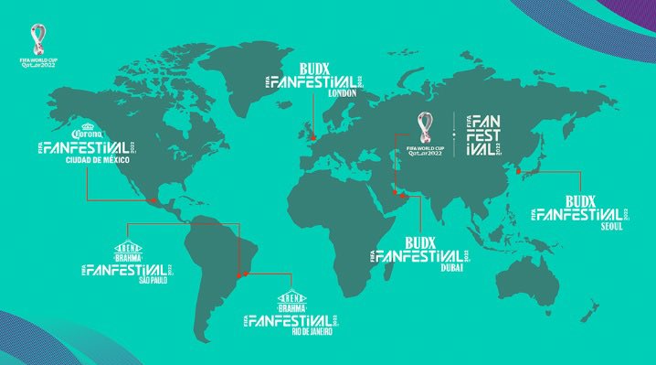 São Paulo e Rio estão entre as cidades que receberão a Fan Fest Mundo