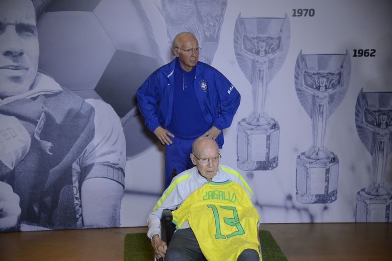Mário Jorge Lobo Zagallo é homenageado no Museu da Seleção Brasileira