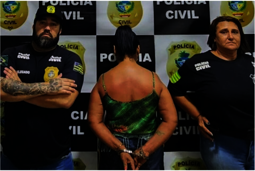 Mulher é presa suspeita de exploração sexual de duas irmãs, em Jaraguá