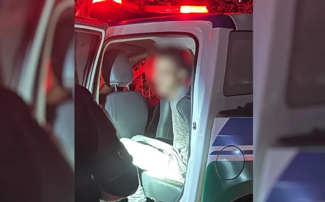 Jovem bêbado é preso após furtar ambulância, em Ipameri