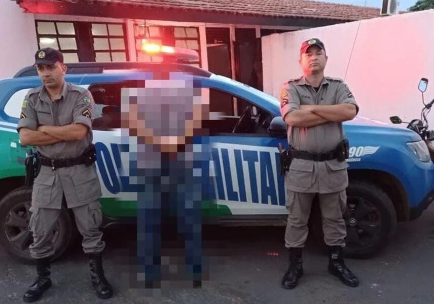 Homem é preso suspeito de receptação, em Aragoiânia
