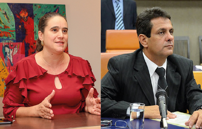 Kátia Maria e Denício Trindade assumem vaga de vereador