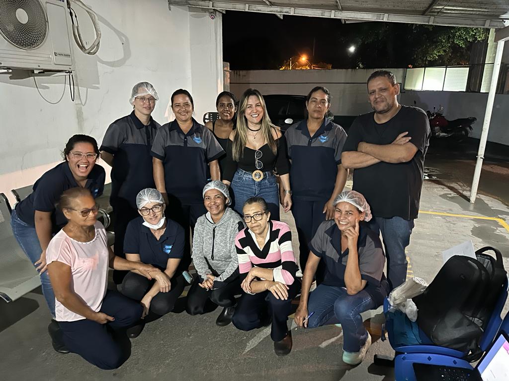 Equipe de higienização do Heja participa de treinamento