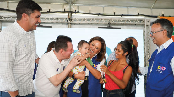Jaraguá recebe rol de serviços sociais durante aniversário