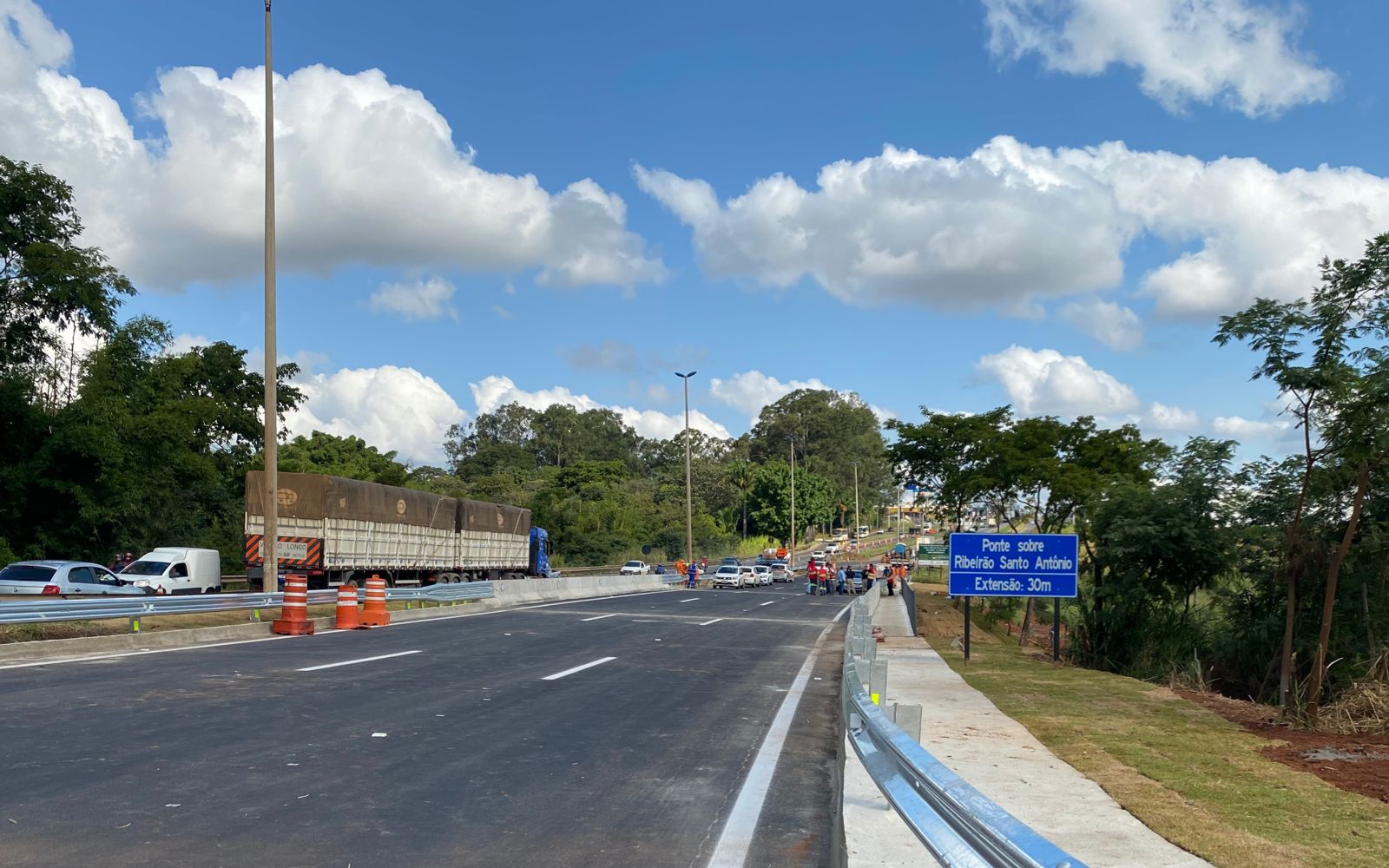 Obra na ponte na BR-153 em Aparecida de Goiânia é concluída