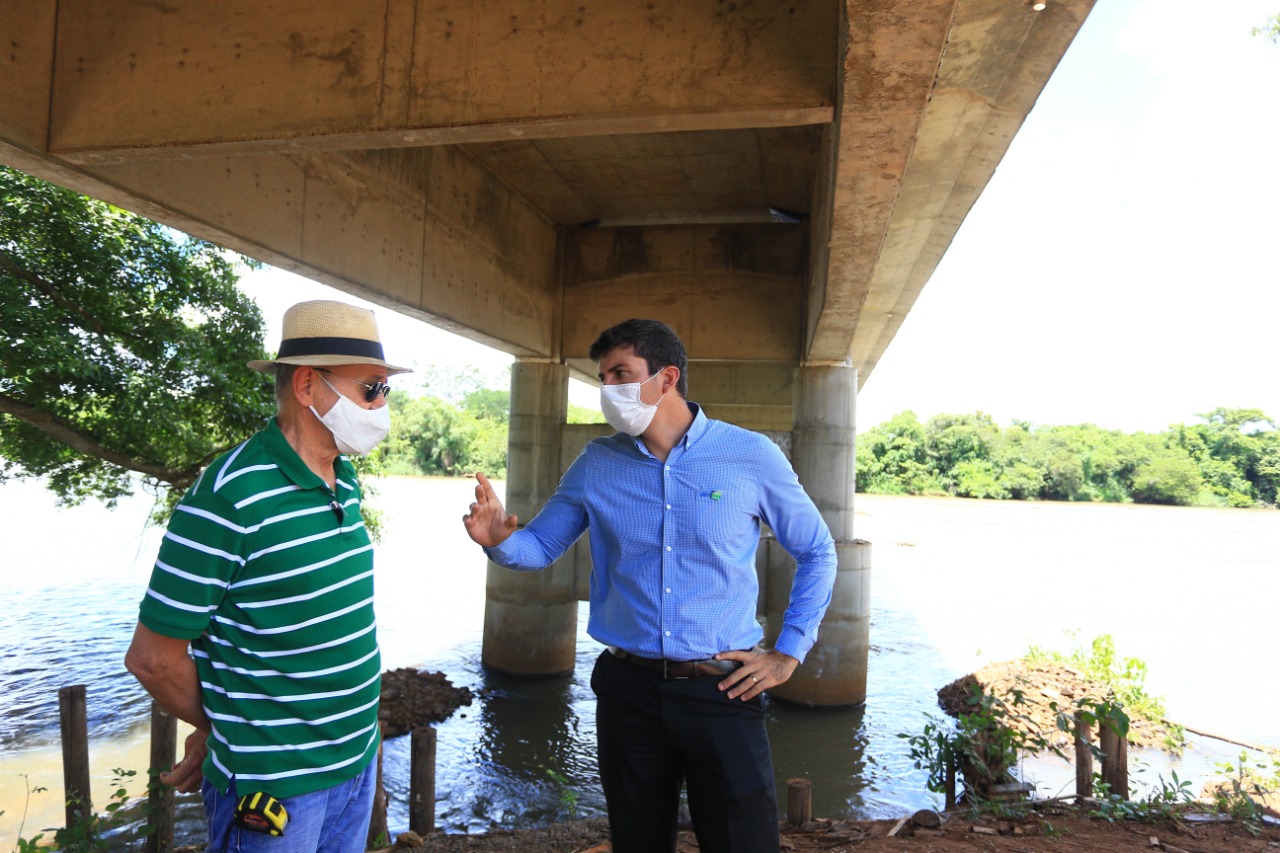 Após paralisações na gestão passada, Governo de Goiás finaliza detalhes para entrega de ponte na GO-409