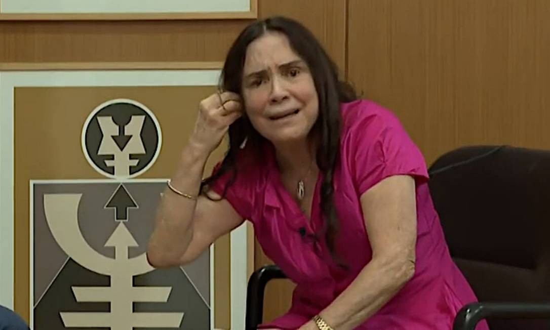 Regina Duarte diz que está sendo vítima da imprensa
