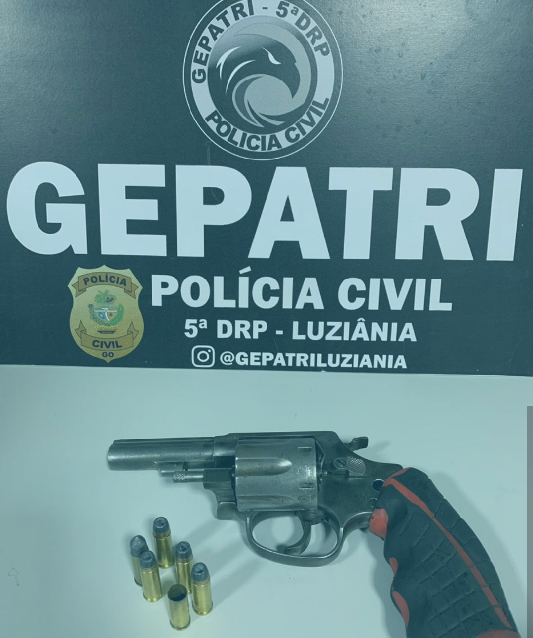 GEPATRI de Luziânia esclarece crime de latrocínio