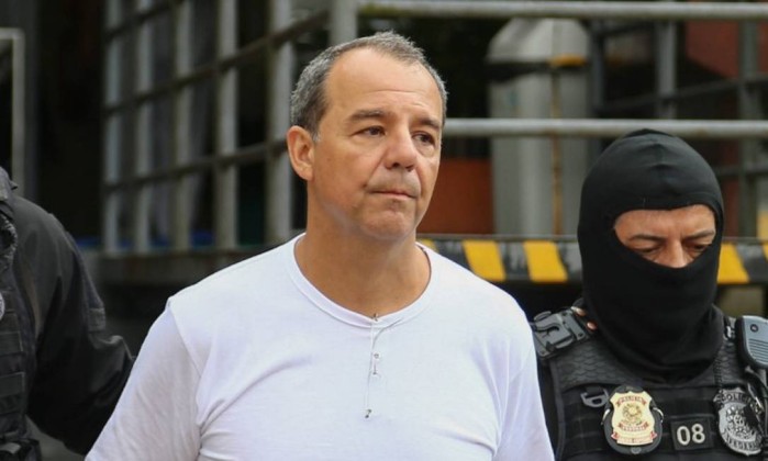 Flagrante de regalias leva ex-governador Sérgio Cabral de volta a Bangu
