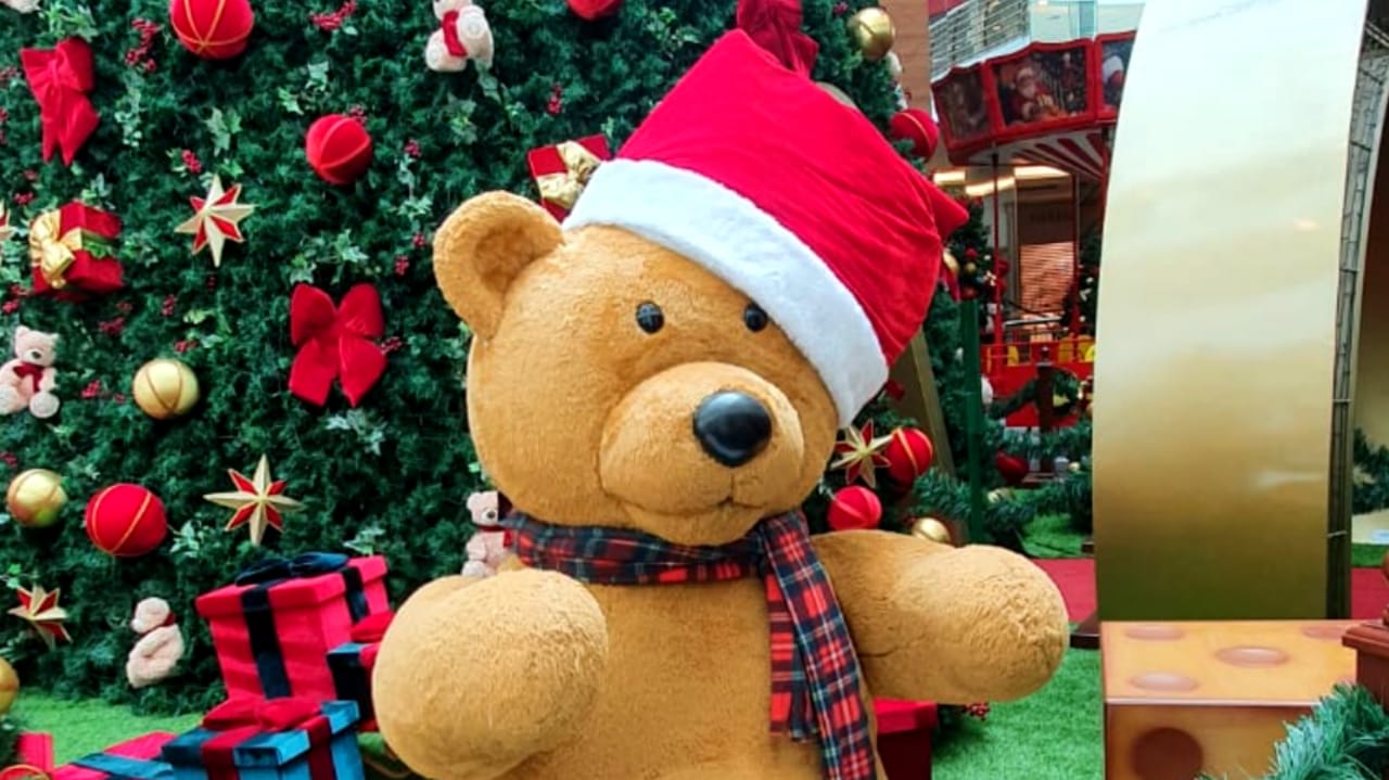 Goiânia Shopping inicia o mês de novembro com Papai Noel e decoração de Natal