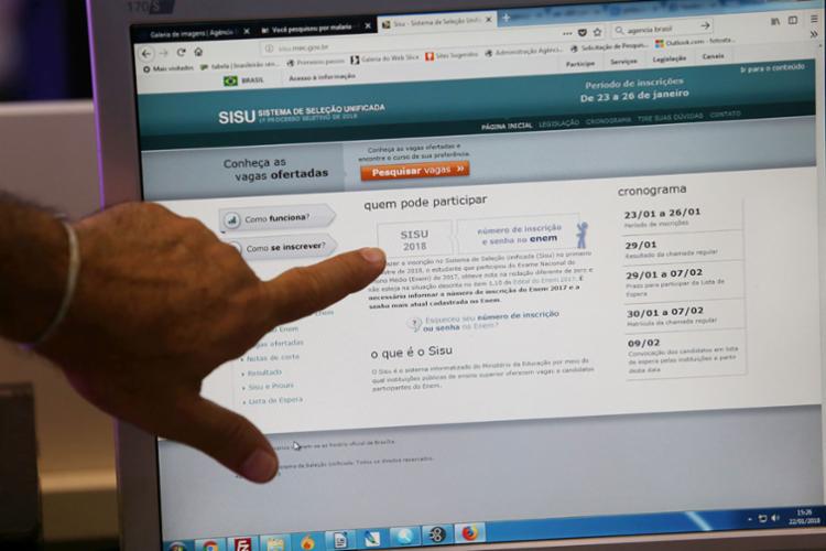 Começam hoje as inscrições para o Sisu
