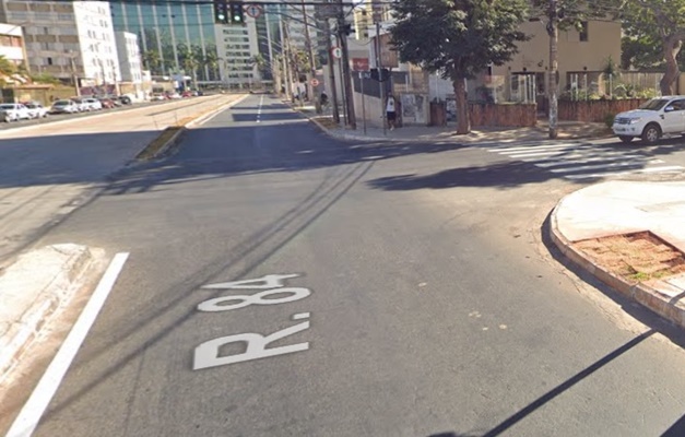 Desvio para obras do BRT em trecho da Rua 84 segue até quarta-feira, 15