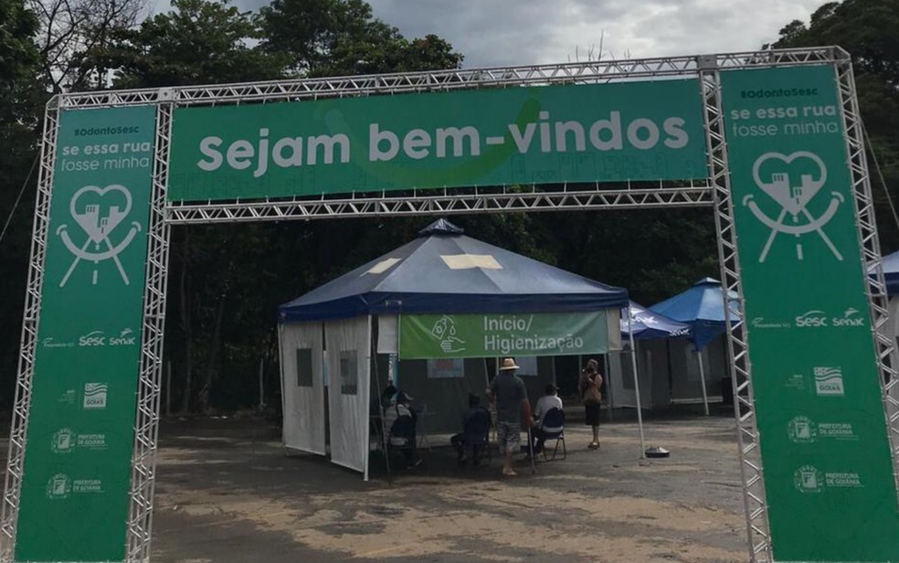 Goiânia: Sesc promove atendimento odontológico para moradores de rua