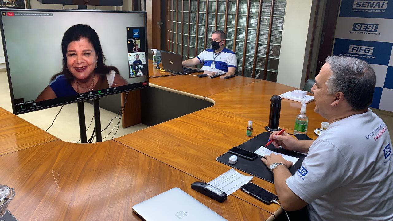 Fieg defende compra da vacina pelo setor privado em live com Luíza Trajano