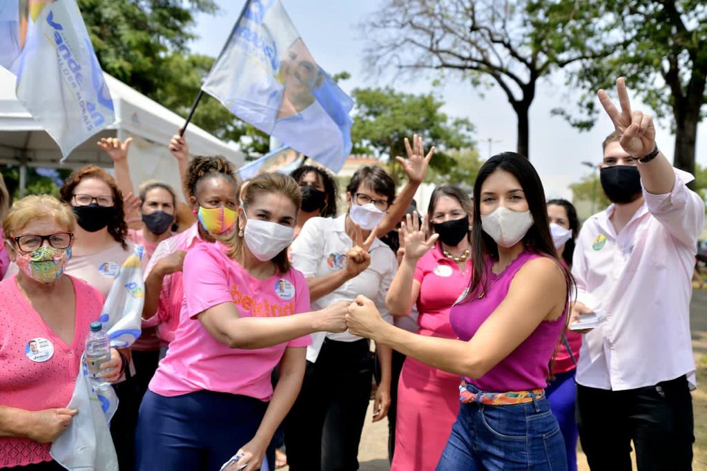 Izaura Cardoso e Ana Luiza lideram “Caminhada 55” em Campinas e reafirmam propostas