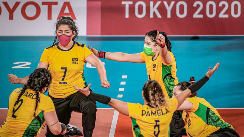 Goianas disputam bronze no vôlei sentado em Tóquio