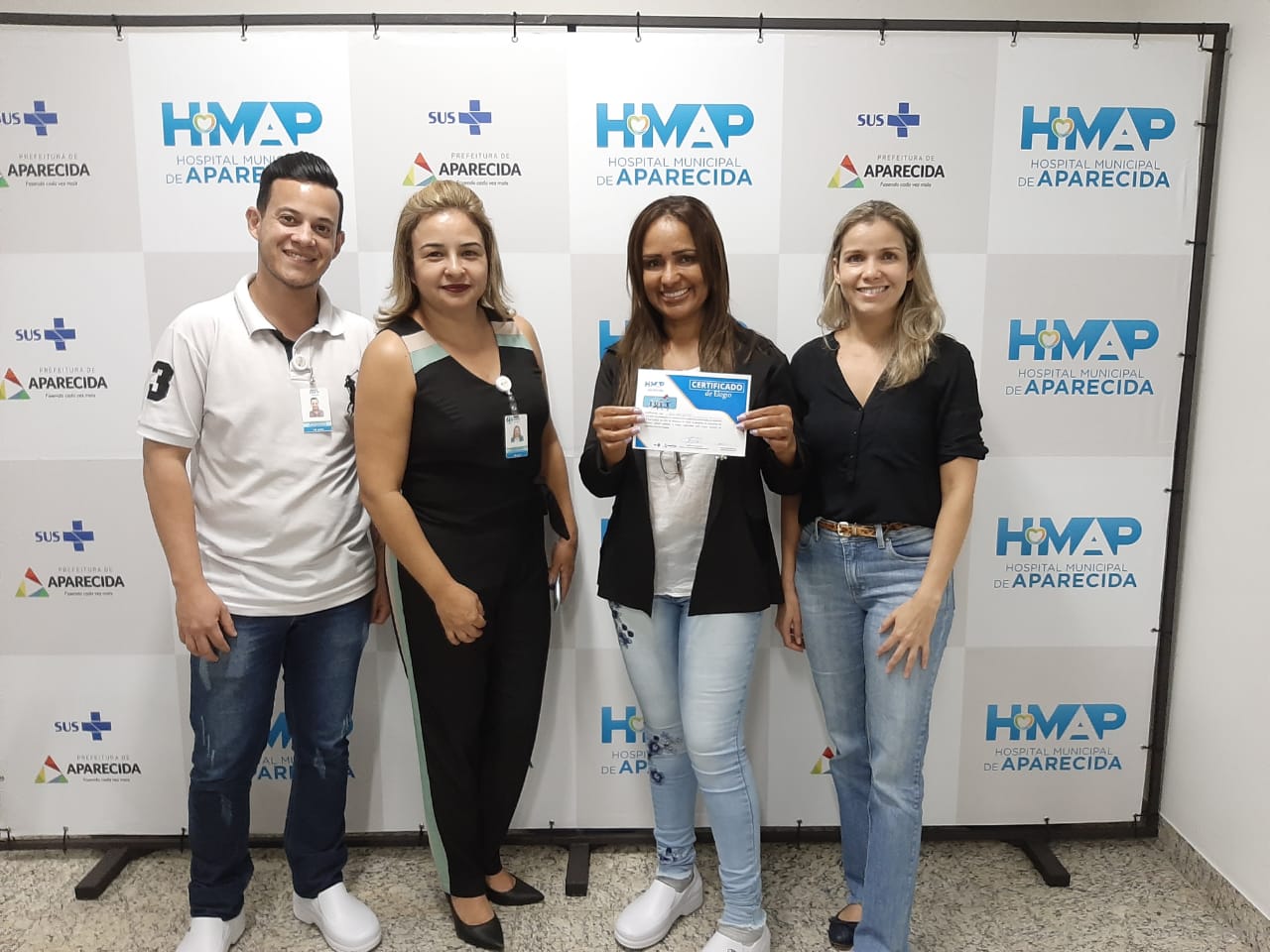 HMAP homenageia colaboradores