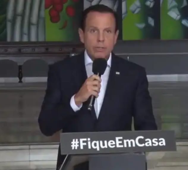 Dória faz críticas a Bolsonaro “Será que um único presidente é o certo?”