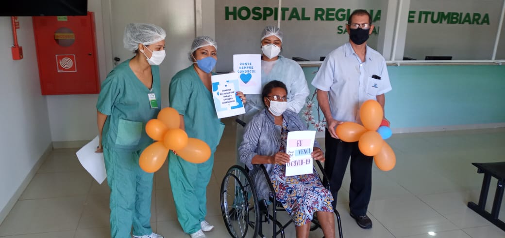 Seis se recuperaram da Covid-19 no Hospital de Itumbiara