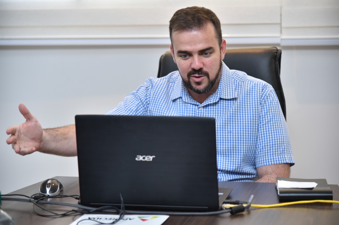 Prefeito de Aparecida e presidente da Enel discutem investimentos para acelerar desenvolvimento de Aparecida