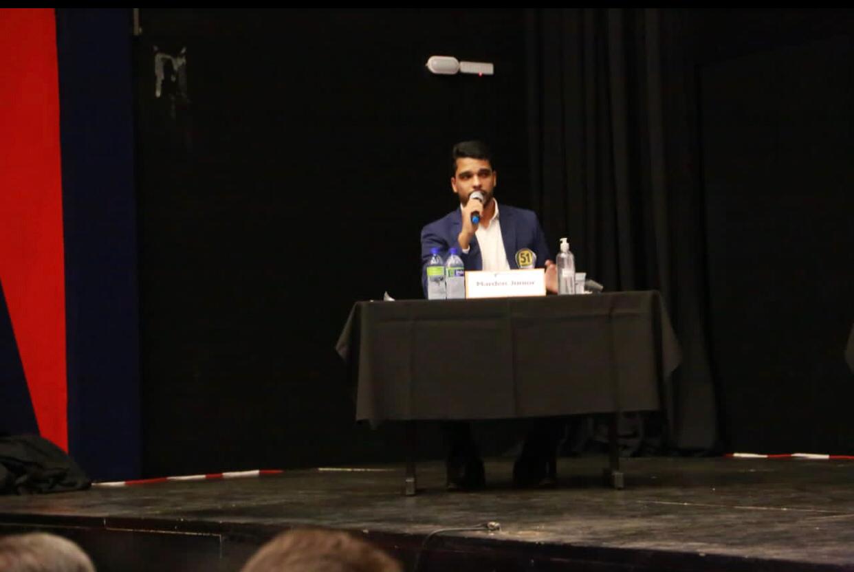 “Continuaremos uma gestão que deu certo”, diz Marden prefeito durante debate no Aphonsiano