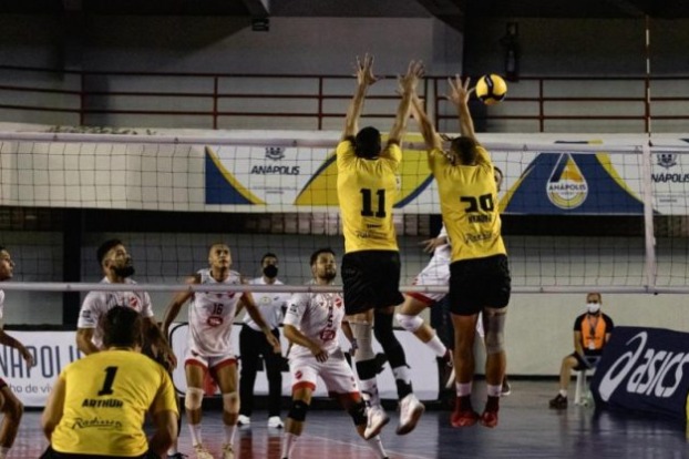 Vila Nova e Anápolis Vôlei se enfrentam nas quartas da Superliga B