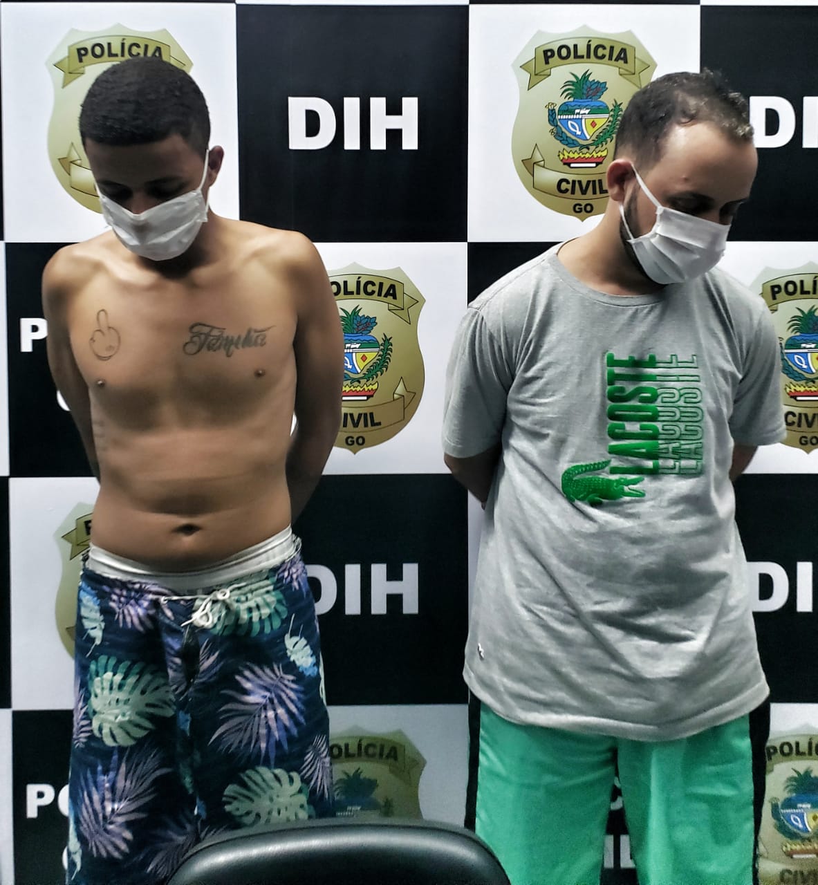 Dois são presos e menor apreendido suspeitos de homicídio em Goiânia