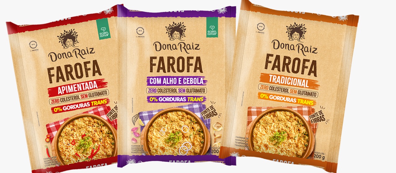 Dona Raiz lança farofa funcional