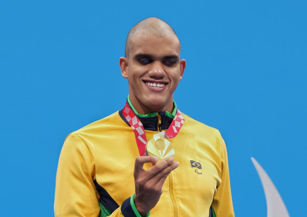 No último dia da natação na Paralimpíada, Wendell Belarmino fatura bronze