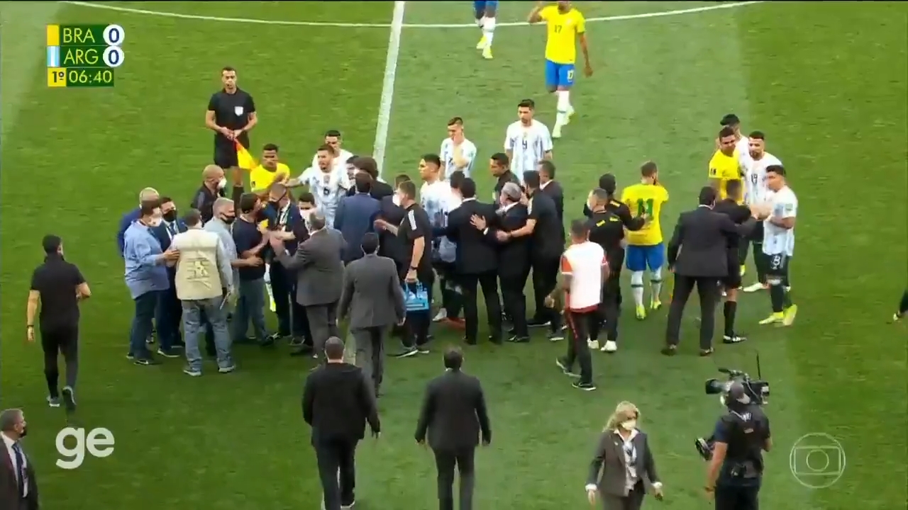 Fifa lamenta suspensão de Brasil x Argentina e avaliará caso para 'tomar decisão'