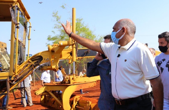 Prefeito acompanha  andamento de obras na Capital