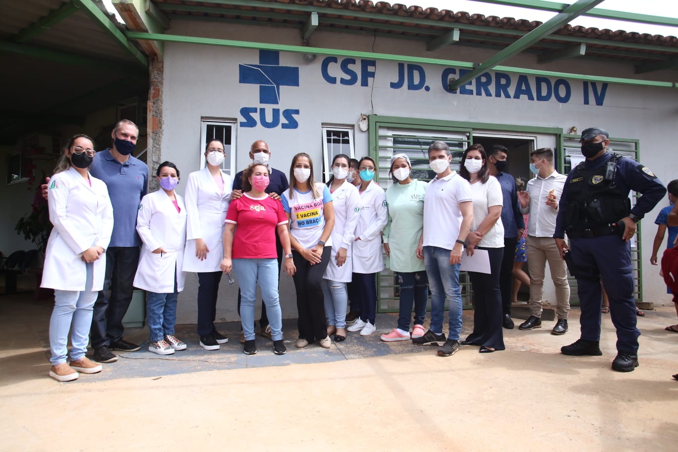 Prefeito acompanha Dia D da Campanha de Multivacinação em Goiânia