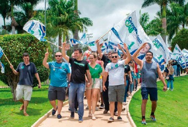 Lara mostra força na reta final de campanha