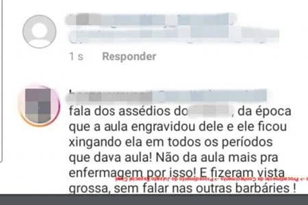 Aluna terá que indenizar professor por tê-lo chamado de assediador