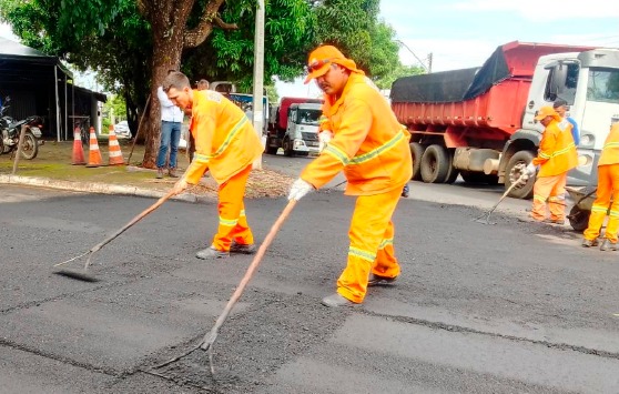 Prefeitura realiza serviços de infraestrutura e manutenção