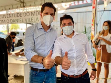 Daniel Vilela fortalece MDB com Márcio Corrêa