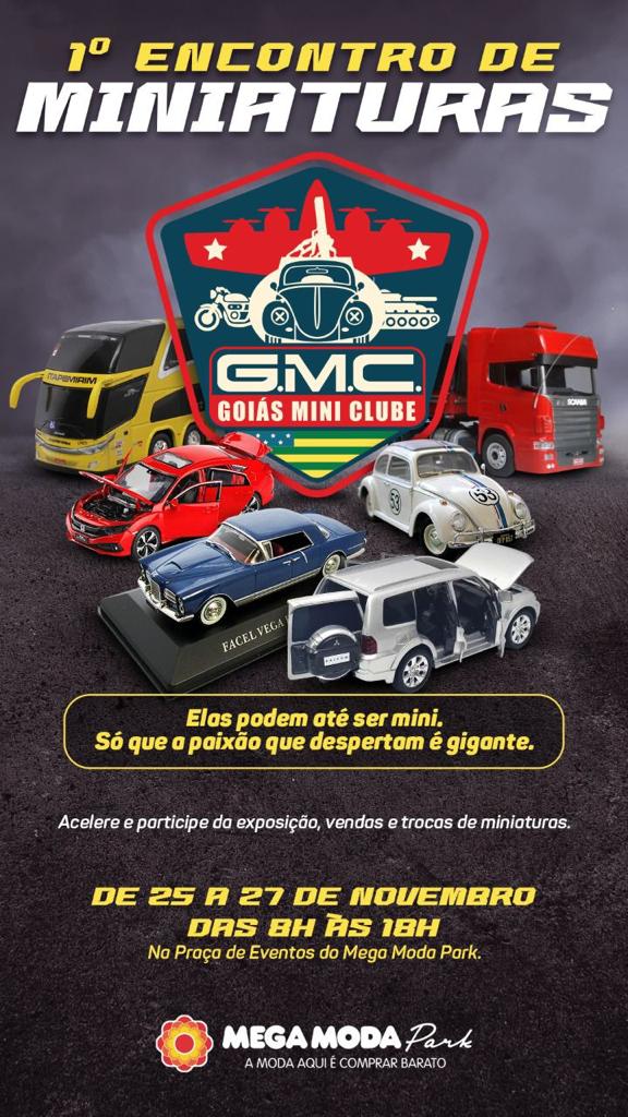Mega Moda realiza 1º Encontro de miniaturas