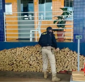Após perseguição, PRF apreende quase meia tonelada de maconha em Anápolis