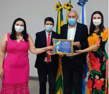 Iso Moreira recebe Título Cidadania em Bela Vista