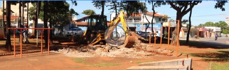 Setor Leste Vila Nova recebe revitalização da Praça Tamanduá