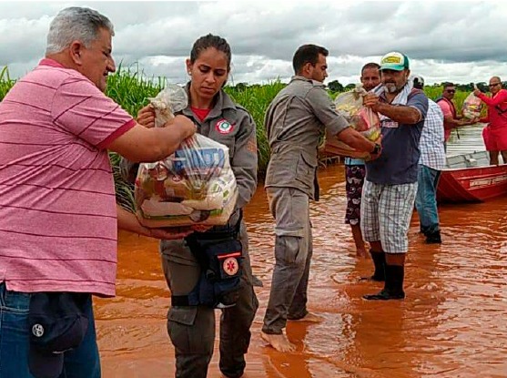Socorro para as cidades goianas