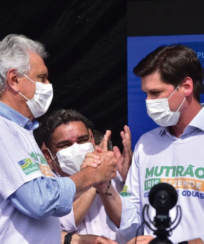 Caiado inicia ano em busca  de ampla aliança partidária